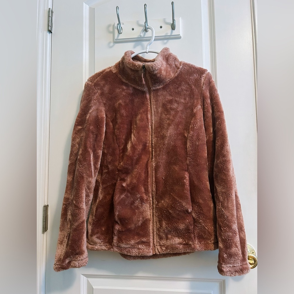 Pink Faux Fur Jacket